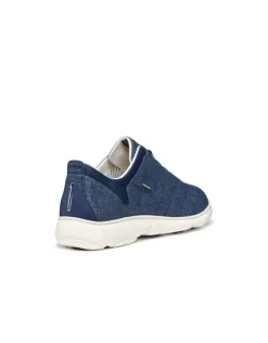 Baskets tissu marine GEOX