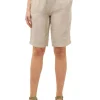 Bermuda beige 100% lin
