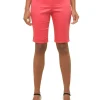 Bermuda coton corail