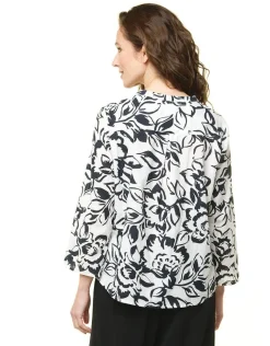 Blouse 100% coton blanc