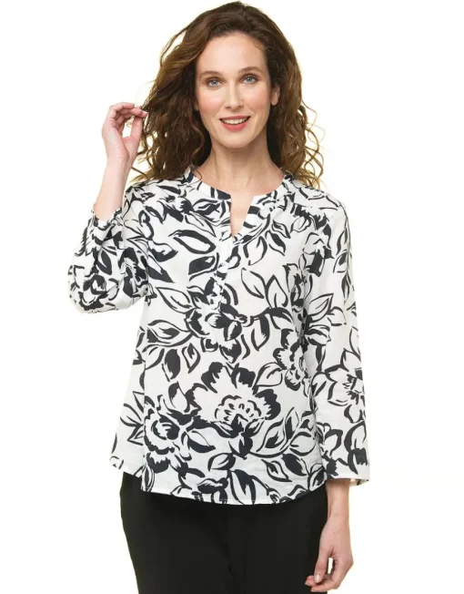 Blouse 100% coton blanc