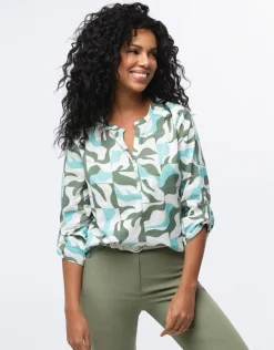 Blouse coton imprimé