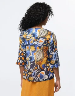 Blouse coton imprimé
