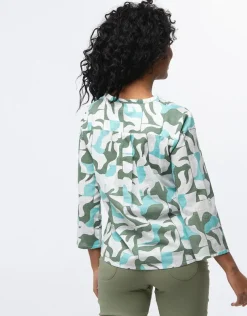Blouse coton imprimé