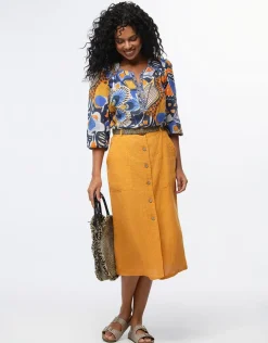 Blouse coton imprimé