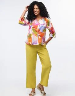 Blouse coton multicolore