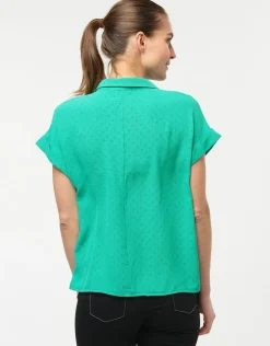 Blouse fluide menthe