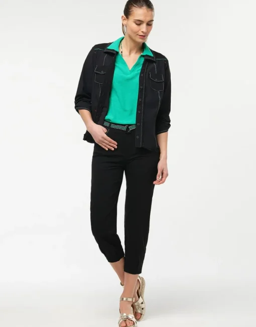 Blouse fluide menthe