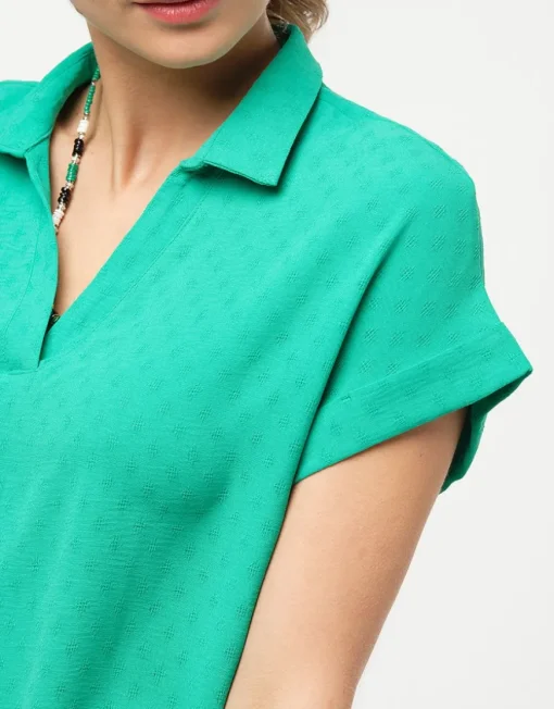 Blouse fluide menthe