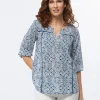 Blouse imprimé aztèque