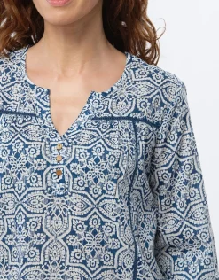 Blouse imprimé aztèque