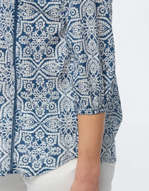 Blouse imprimé aztèque