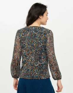 Blouse imprimée bijou