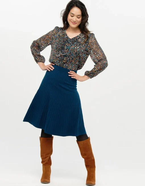 Blouse imprimée bijou