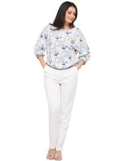 Blouse imprimée pastel
