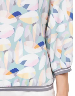 Blouse imprimée pastel