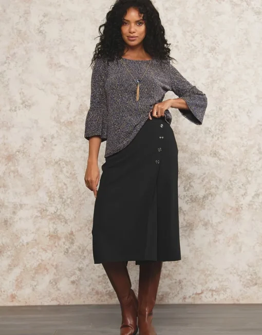 Blouse pailletée nuit