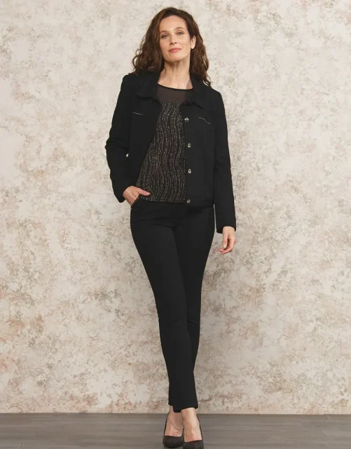 Blouse voile et bronze