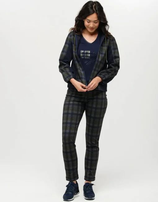 Blouson marine écossais