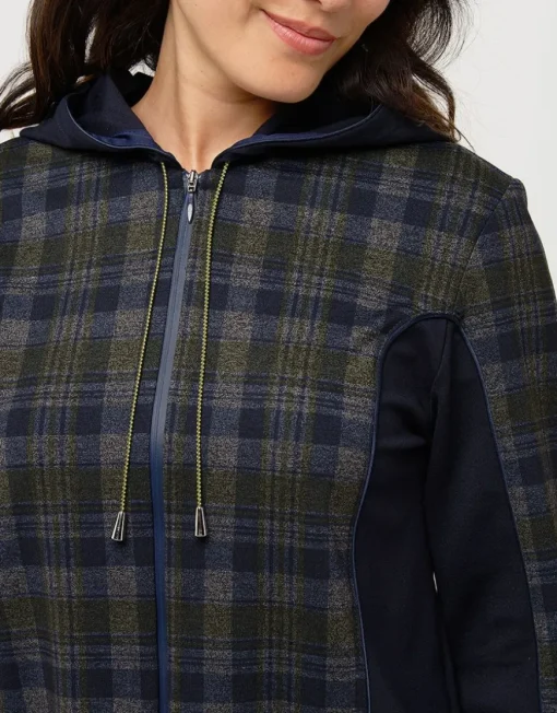 Blouson marine écossais