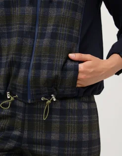 Blouson marine écossais