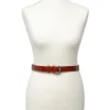 Ceinture cuir marron