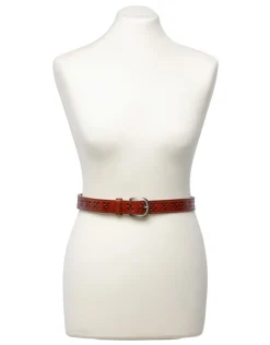 Ceinture cuir marron