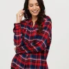 Chemise carreaux rouge