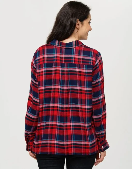 Chemise carreaux rouge