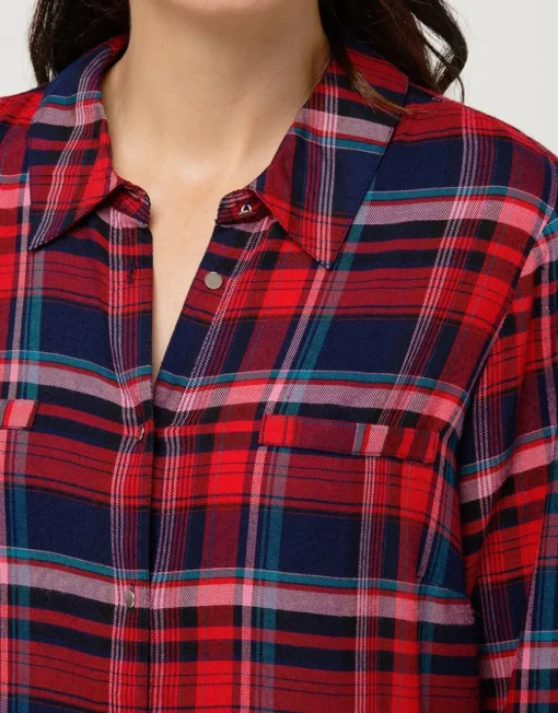 Chemise carreaux rouge