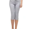 Corsaire coton gris
