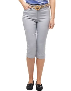 Corsaire coton gris