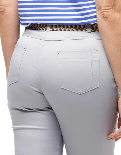 Corsaire coton gris