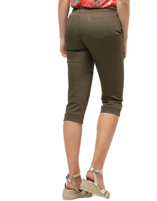 Corsaire kaki coton