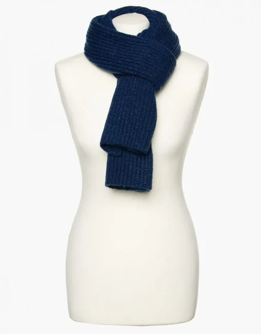 Echarpe bleu