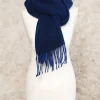 Echarpe bleue