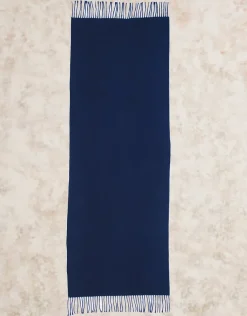 Echarpe bleue