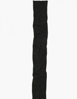 Echarpe noire irisée