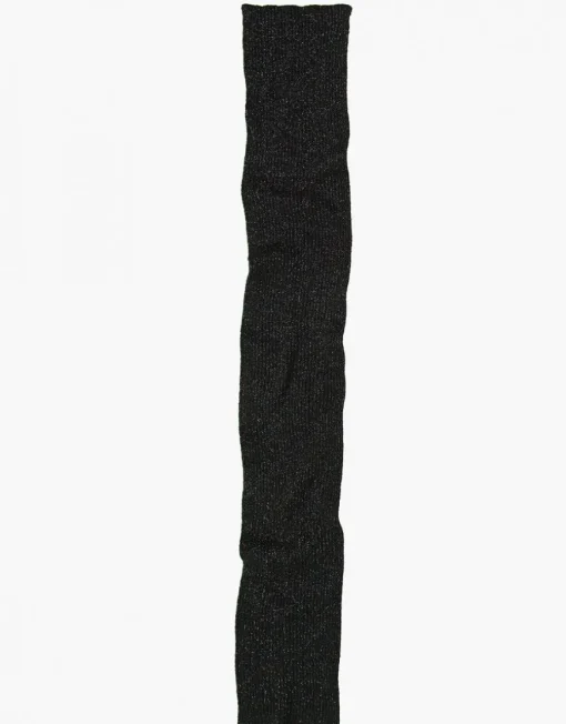 Echarpe noire irisée