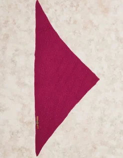 Echarpe poncho violet