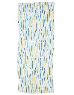 Foulard bleu jaune