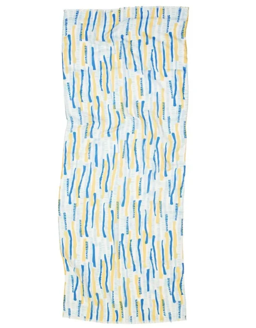 Foulard bleu jaune