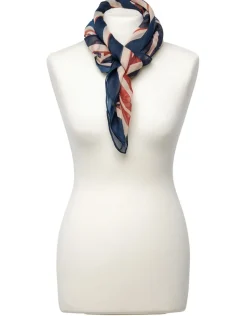 Foulard imprimé feuillage