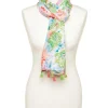 Foulard imprimé floral