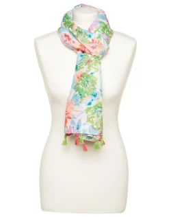 Foulard imprimé floral
