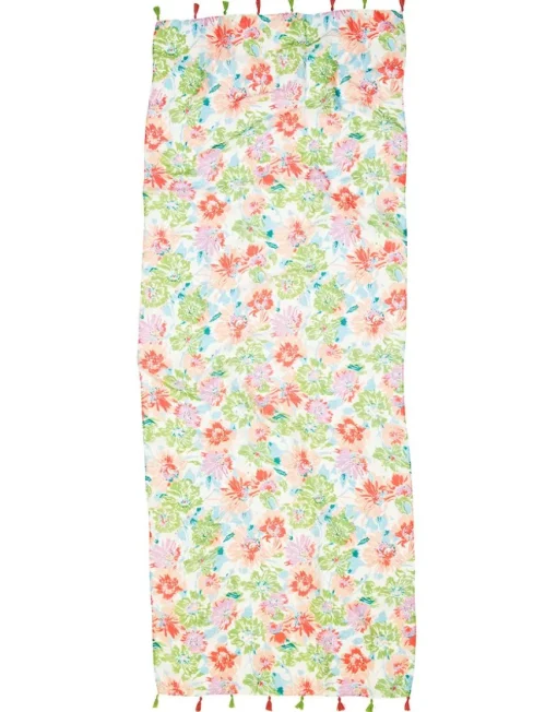 Foulard imprimé floral