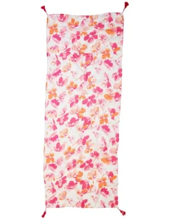 Foulard imprimé floral