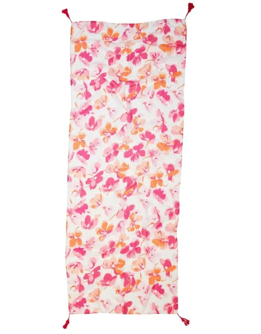 Foulard imprimé floral
