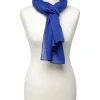 Foulard marine paillettes