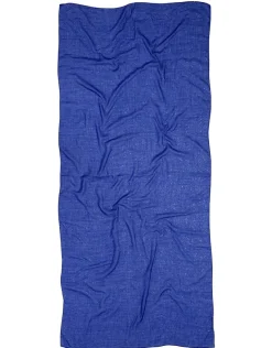 Foulard marine paillettes